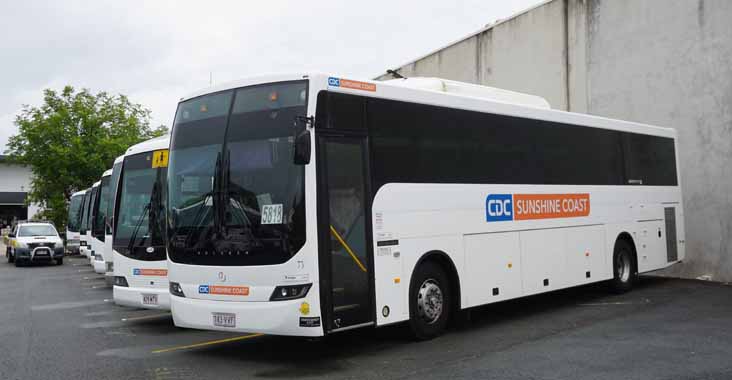 CDC Sunshine Coast Mercedes OH1830 Volgren Endura 73
